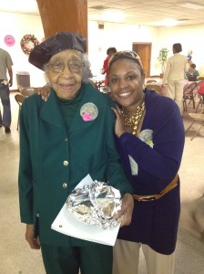 Grandma had recovered from surgery physically, well enough to get around. But she was giving Granddad fits. He needed a break, so I picked her up to attend a Women's Day with me at a church one Saturday. 